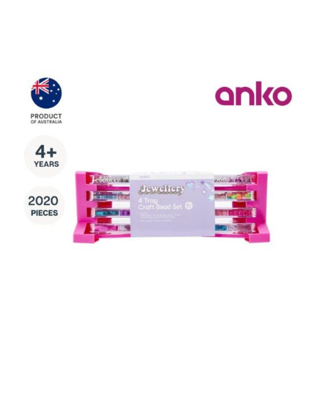 Anko 4 Tray Bead Set (No Color- Image 3)