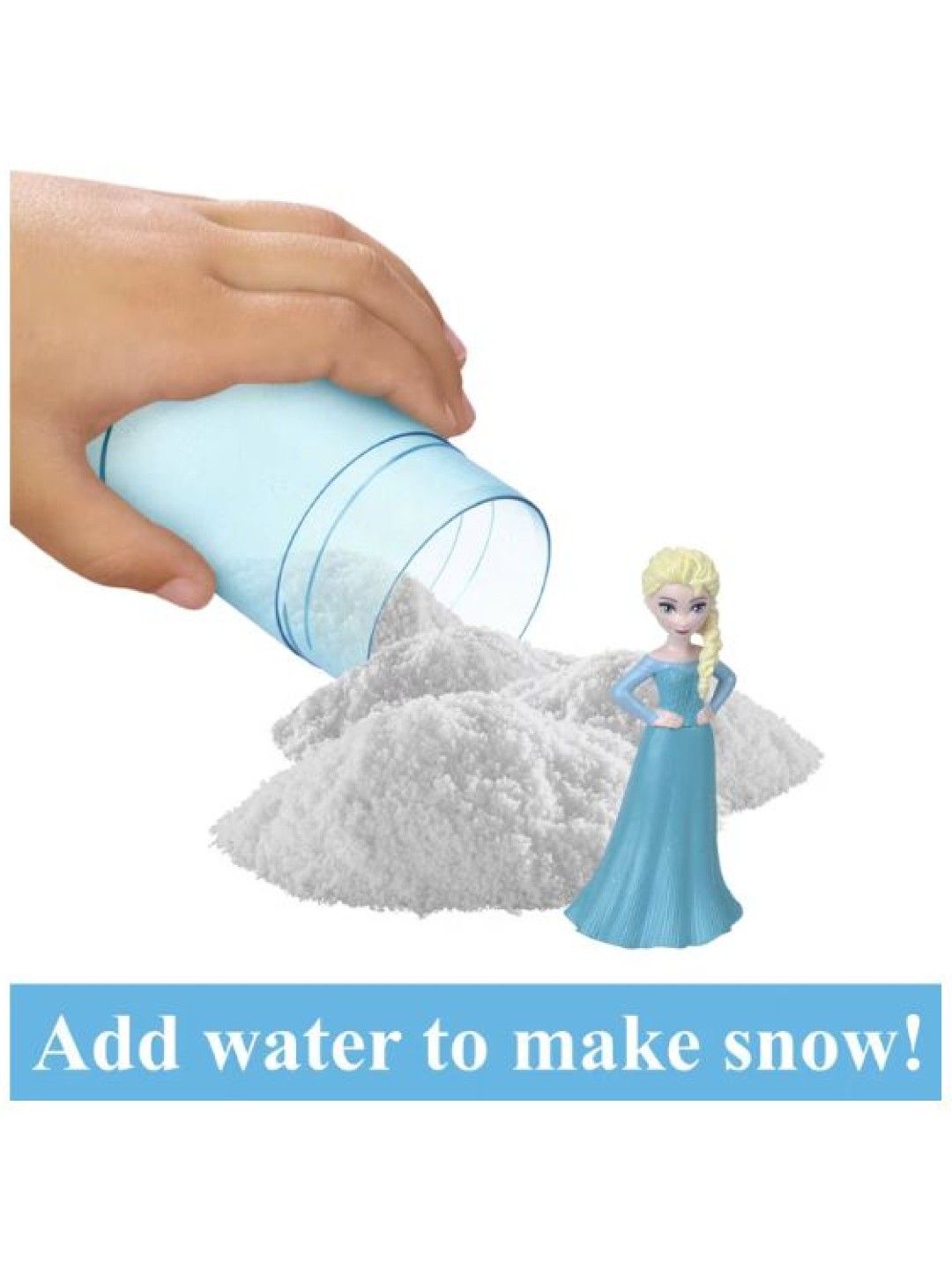 Disney Frozen Snow Color Reveal Small Doll with 6 Unboxing Surprises (No Color- Image 3)