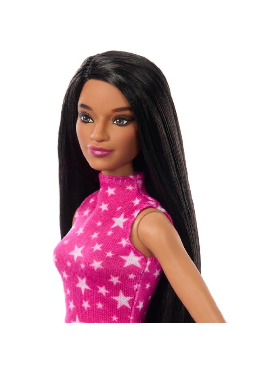 Barbie Fashionistas Doll #215 with Black Straight Hair (No Color- Image 2)