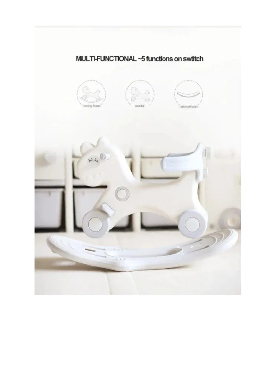 QT Hub Amaris Rocking Horse (No Color- Image 3)