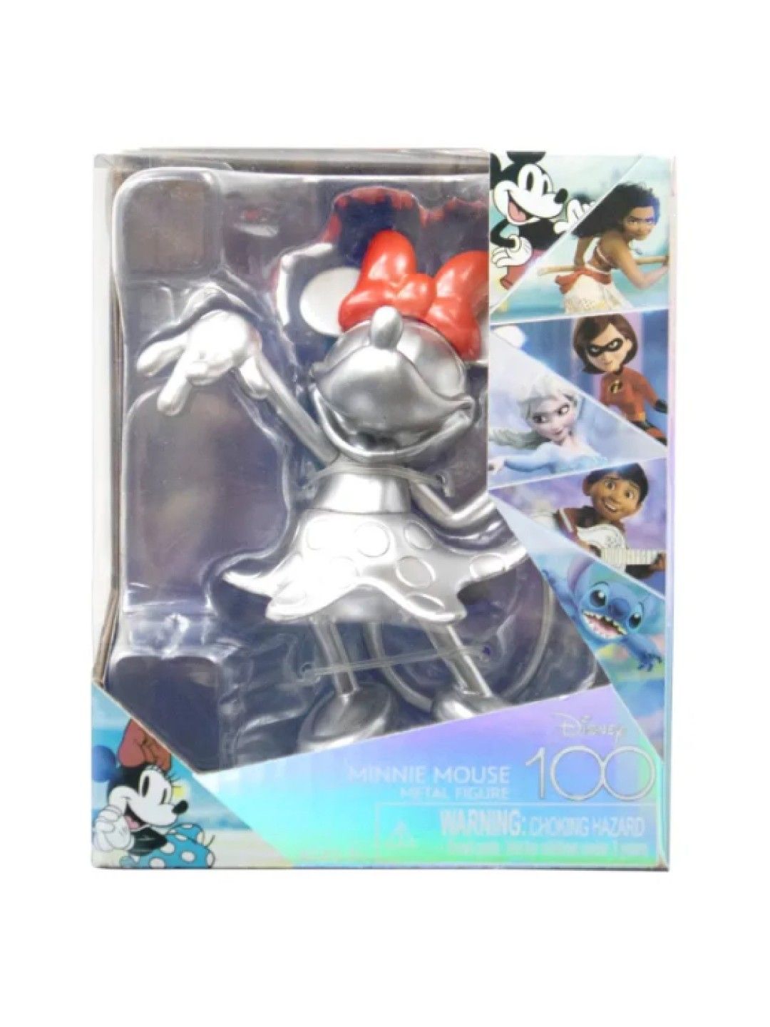 Disney D100 4" Diecast - Minnie Mouse (No Color- Image 3)