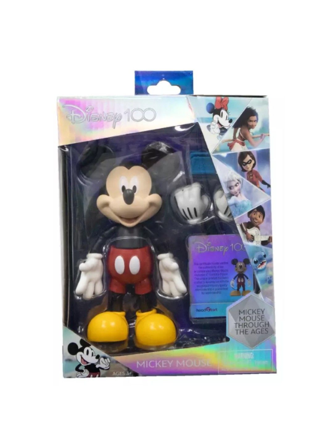 Disney D100 6" Diecast - Mickey Mouse (No Color- Image 3)