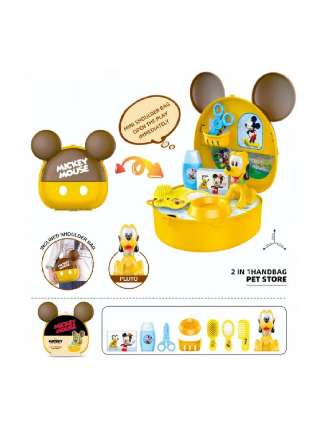 Disney Mickey Pet Small Satchel (No Color- Image 2)
