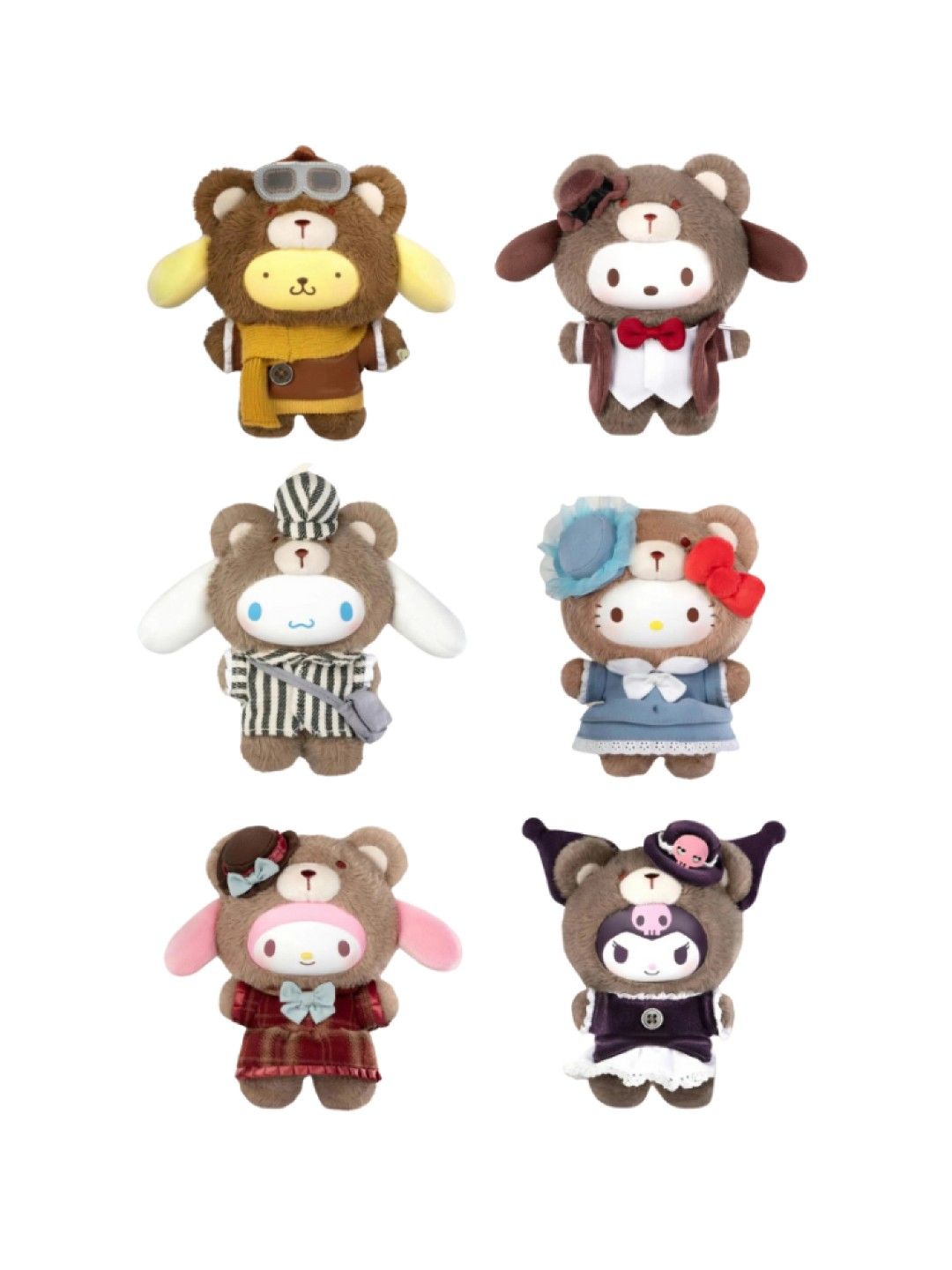 TOP TOY Original Sanrio Characters Afternoon Tea Vinyl Plush Blind Box (No Color- Image 1)