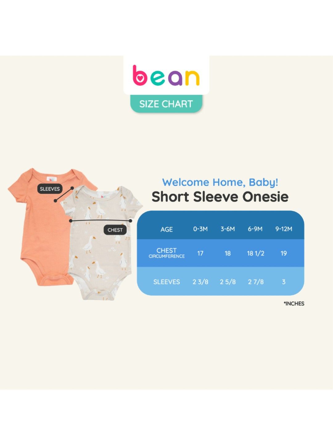 bean fashion 2 pcs Newborn Baby Onesie Bundle Flowers (No Color- Image 3)