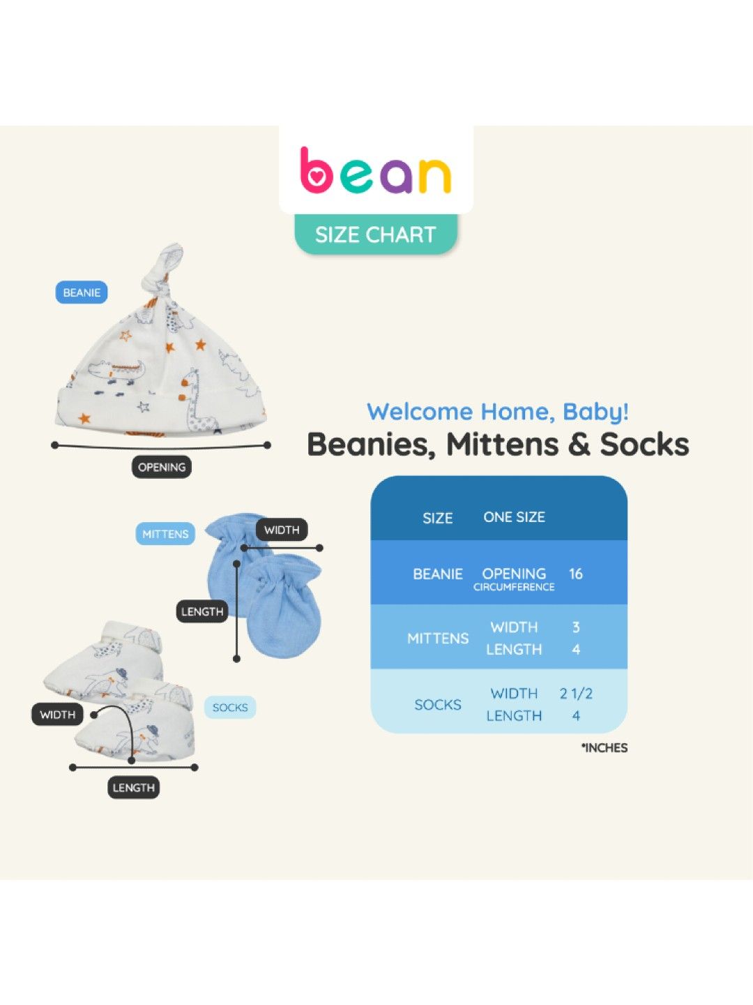 bean fashion 3 pcs Newborn Baby Accessories Bundle Flowers (No Color- Image 3)