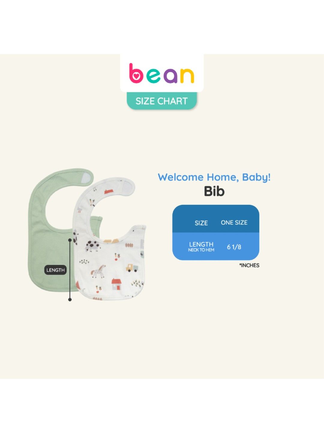 bean fashion 2 pcs Newborn Baby Bib Bundle Carousel (Carousel- Image 2)
