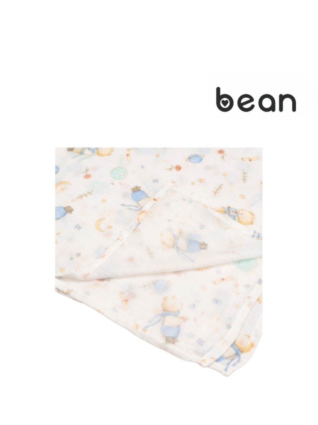bean fashion Bamboo Muslin Swaddles Bear (No Color- Image 3)