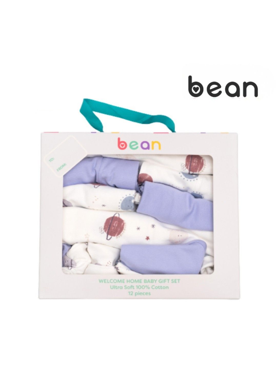 bean fashion Baby Wear Gift Set 12 pcs Planets (No Color- Image 3)