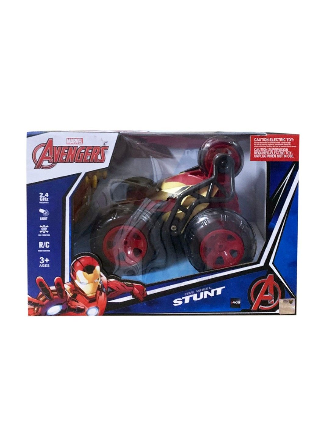 Marvel Original Iron Man Full-Function 5-Wheel Stunt Remote Control Car (2.4GHz) (No Color- Image 3)