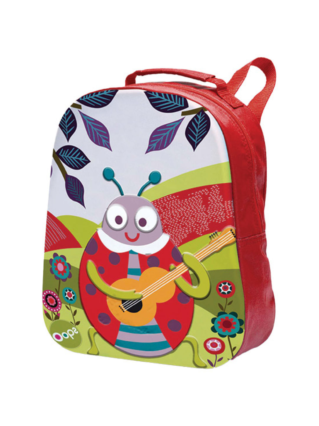 Oops Bags LadyBug Happy School Backpack!