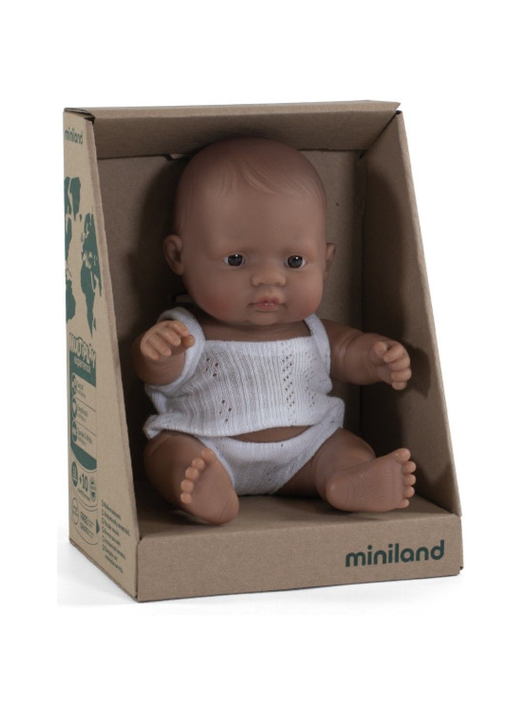 Miniland Dolls Baby Doll Hispanic Girl (21cm)