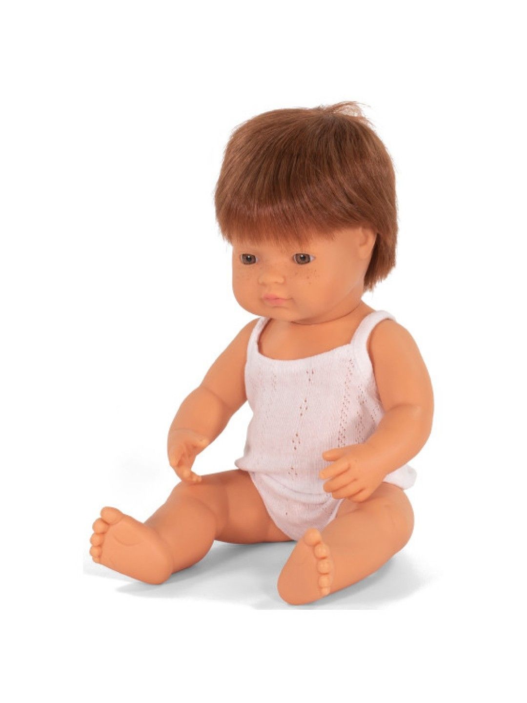 Miniland Dolls Baby Doll Caucasian Redhead Boy (38cm) (No Color- Image 2)