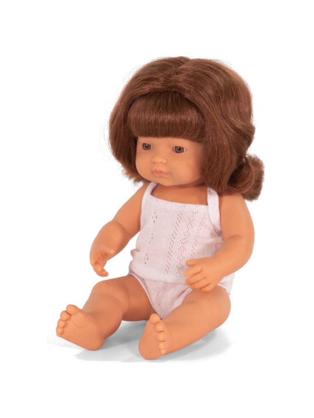 Miniland Dolls Baby Doll Caucasian Redhead Girl (38cm) (No Color- Image 2)