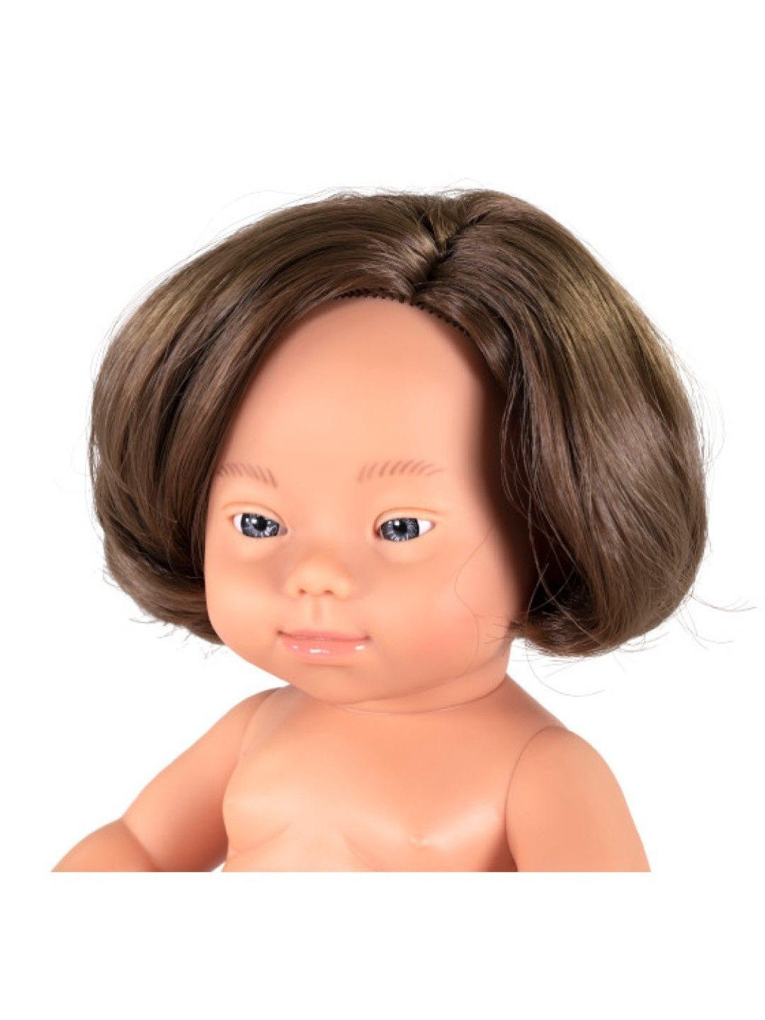 Miniland Dolls Baby Doll Caucasian Girl With Down Syndrome (38cm) (No Color- Image 2)