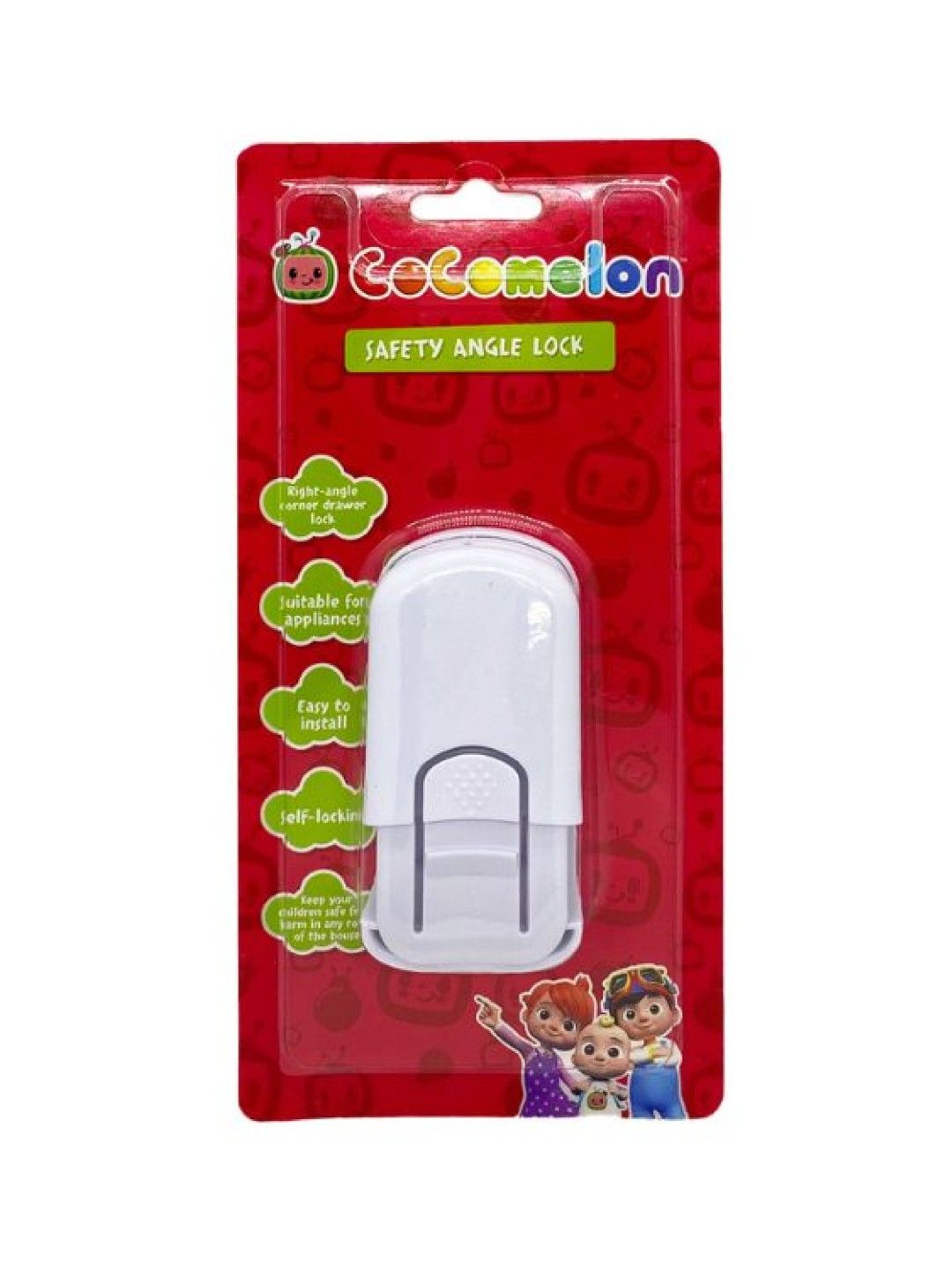 Cocomelon Safety Angle Lock (White 1- Image 1)