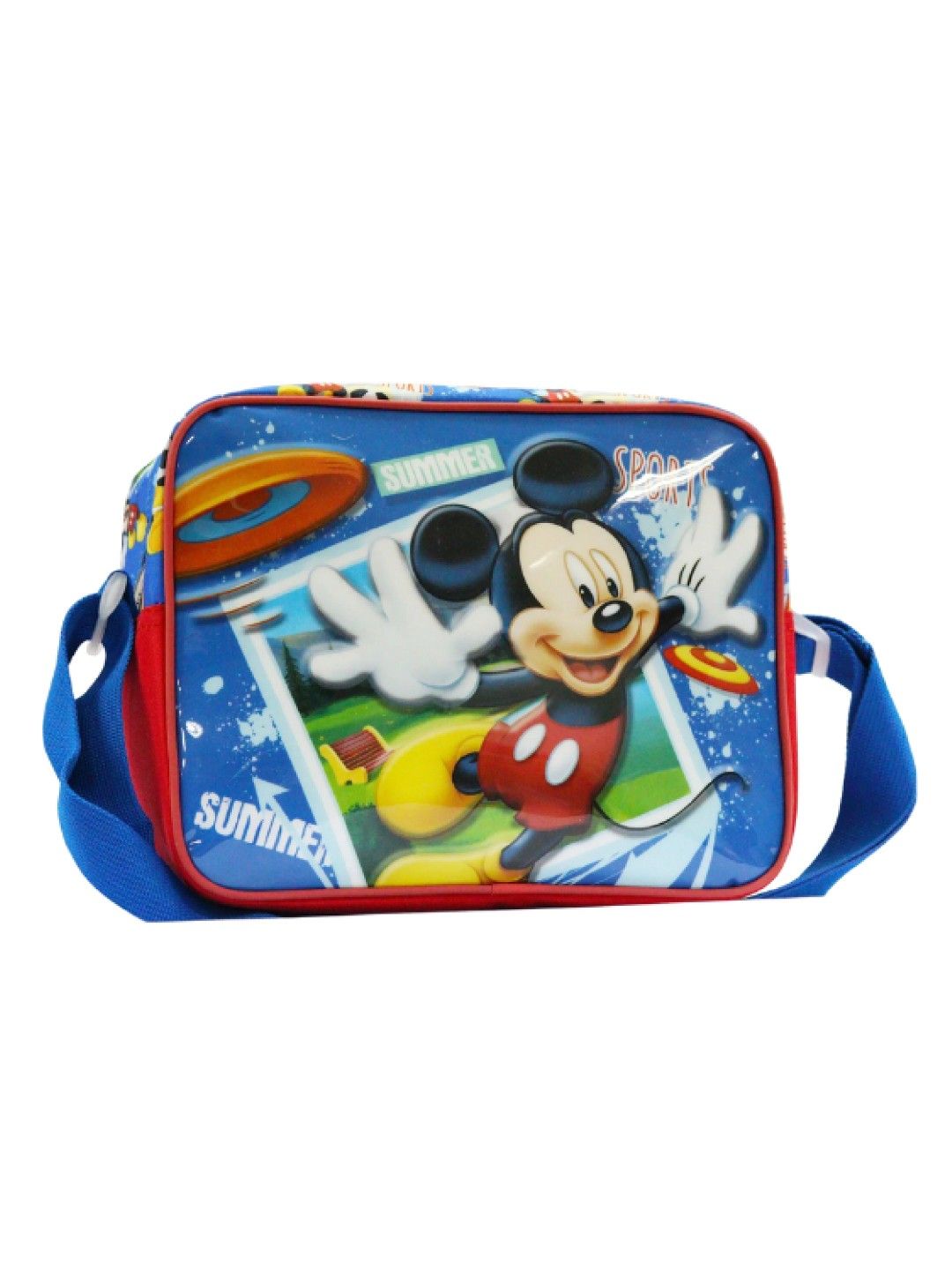 Disney Mickey Mouse School Shoulder Bag (Blue- Image 1)