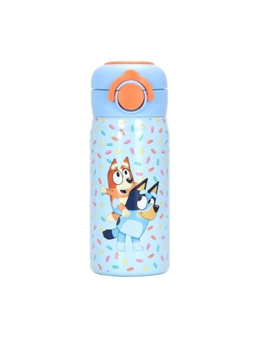 Bluey Totsafe Bluey Stainless Steel Insulated Sippy Bottle 350mL - Splash & Sparkle (No Color- Image 1)