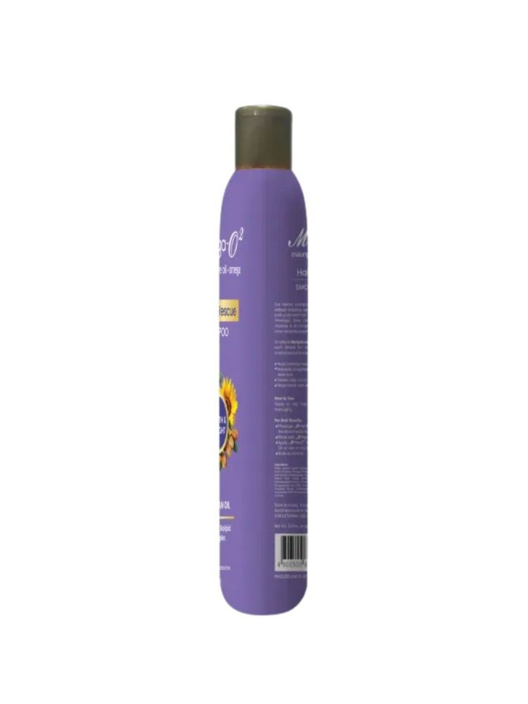 Moringa-O2 Herbal Hairfall Rescue Shampoo - Smooth & Straight (350ml) (No Color- Image 3)