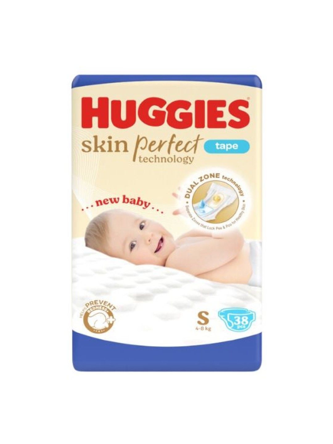 Huggies Skin Perfect Diaper - Small (38 pcs) (No Color- Image 1)