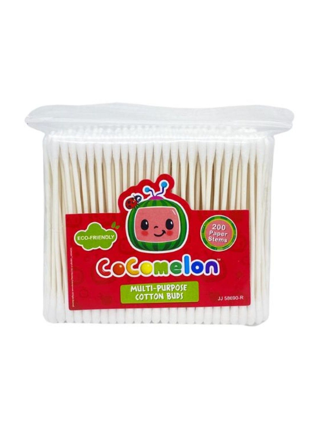 Cocomelon Multi-Purpose Cotton Buds Refill (200 Tips) (No Color- Image 1)