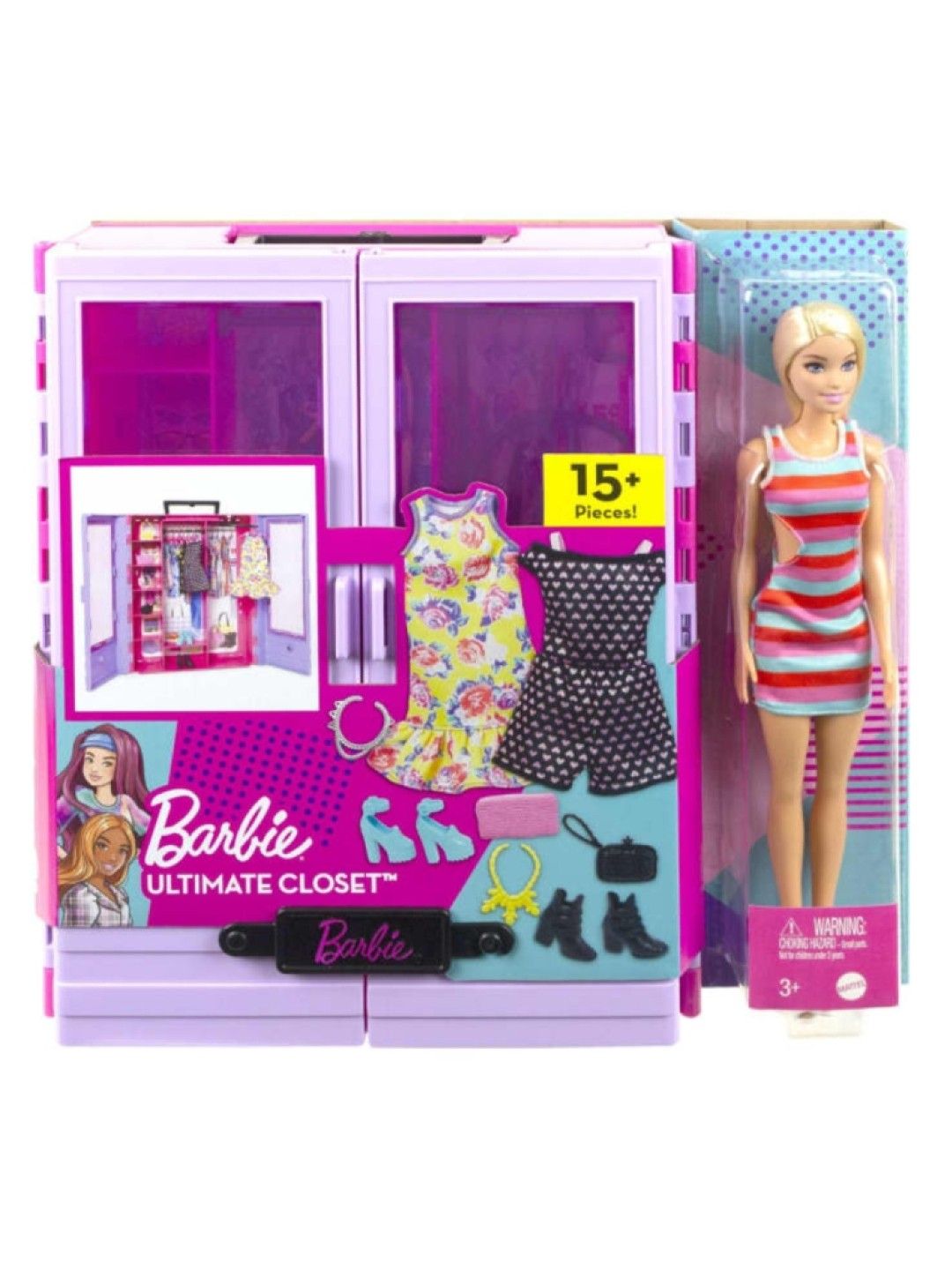 Barbie Fashionistas Ultimate Closet Doll And Accessory (No Color- Image 4)
