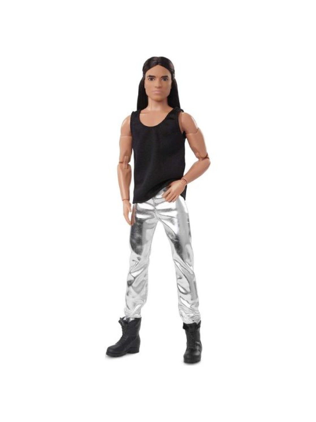 Barbie Looks Doll (Ken Doll Long Brunette Hair) (No Color- Image 1)