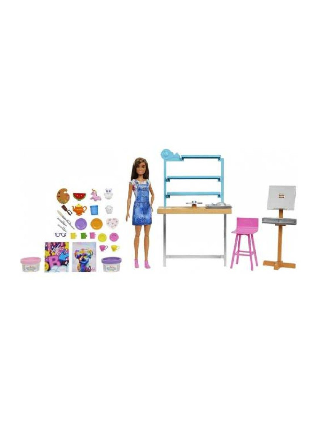 Barbie Set Art Studio (No Color- Image 2)