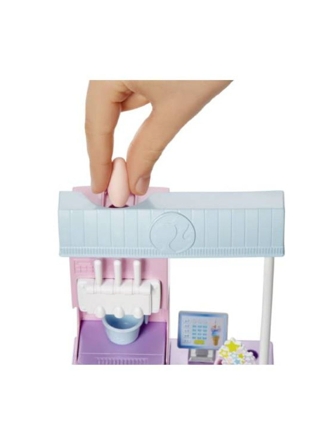 Barbie Ice Cream Shop Playset (No Color- Image 3)