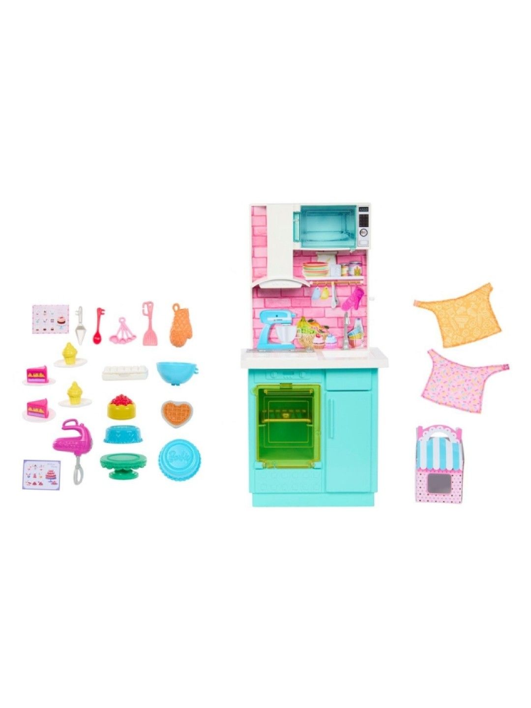 Barbie Celebration Fun Baking and Kitchen with Dolls Playset (No Color- Image 2)