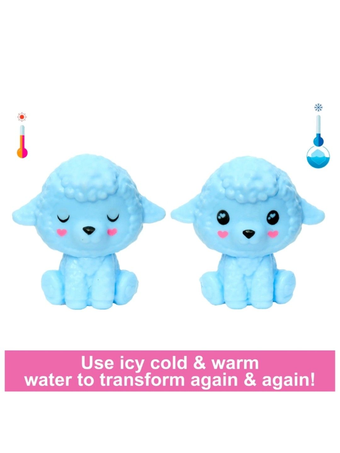 Barbie Chelsea Cutie Reveal, Blonde Doll Plush Lamb (No Color- Image 3)