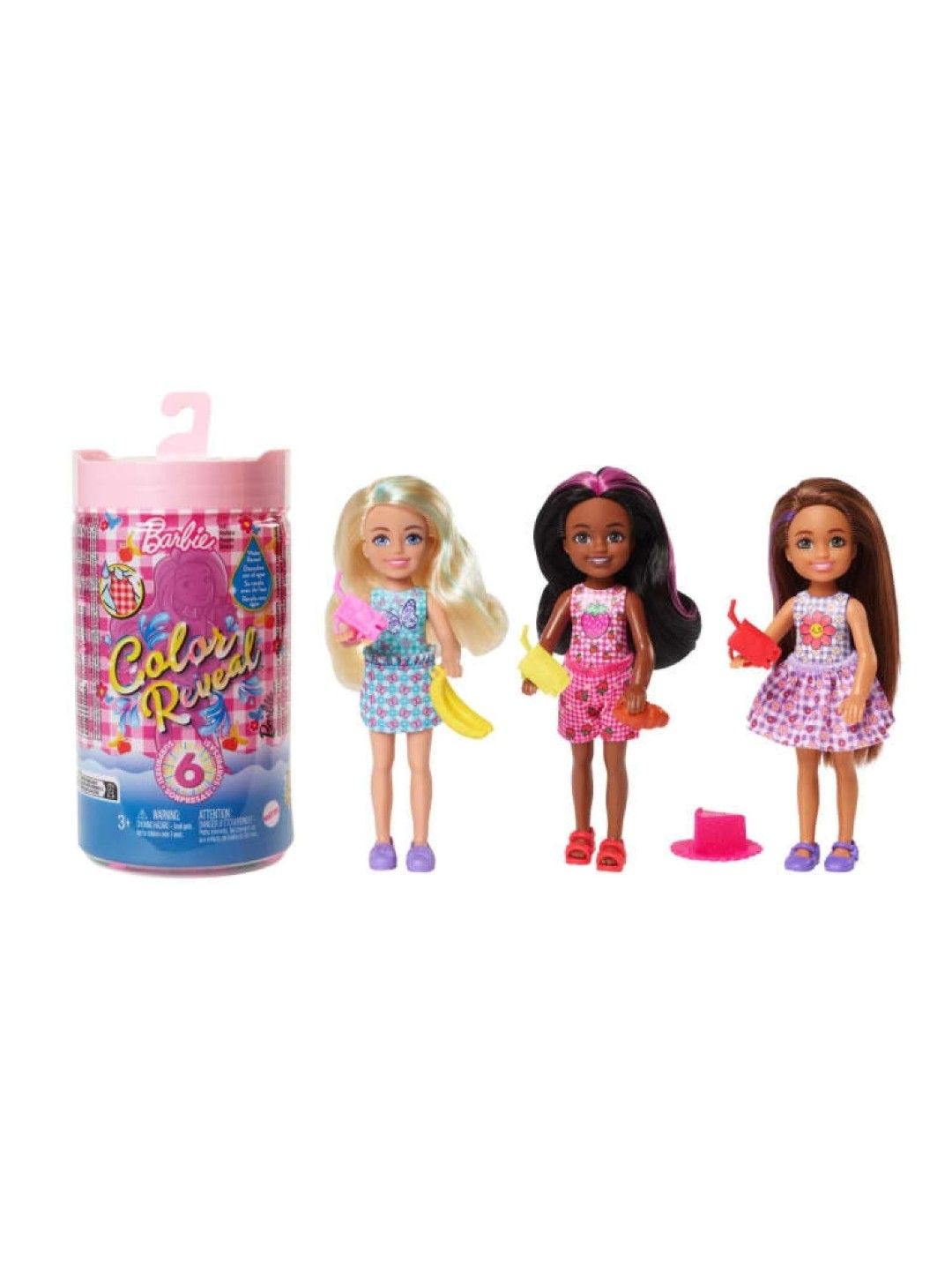 Barbie Chelsea Color Reveal Picnic Series (No Color- Image 1)