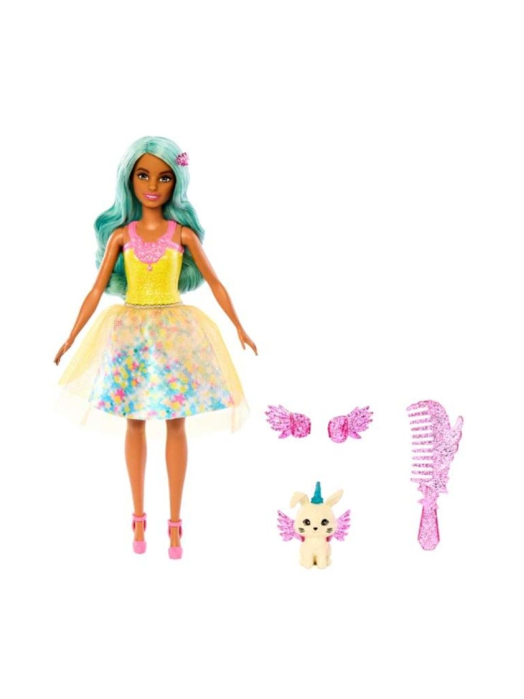 Barbie A Touch Of Magic Doll, Teresa with Fantasy Outfit, Pet & Accessories (No Color- Image 1)