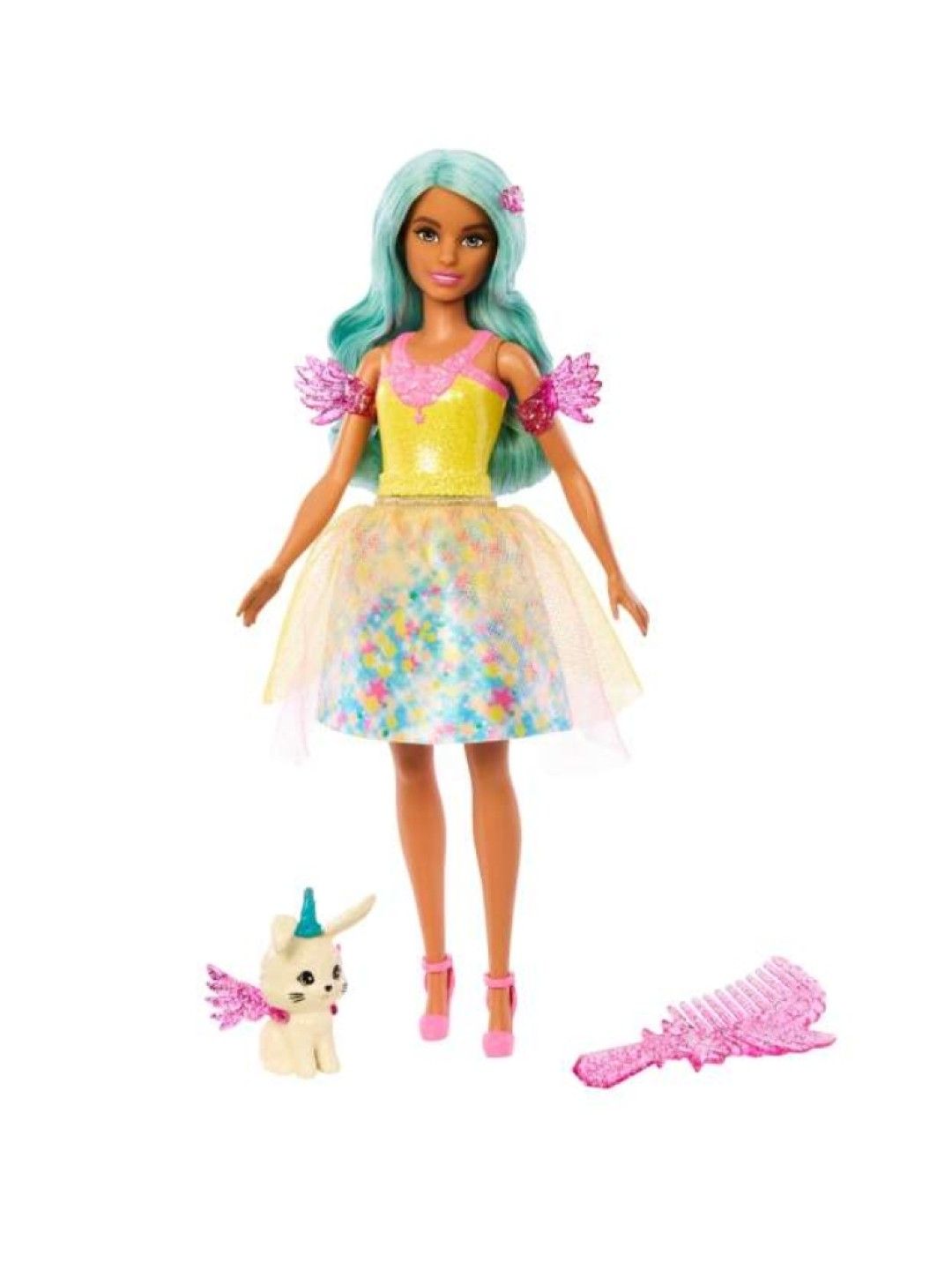 Barbie A Touch Of Magic Doll, Teresa with Fantasy Outfit, Pet & Accessories (No Color- Image 2)