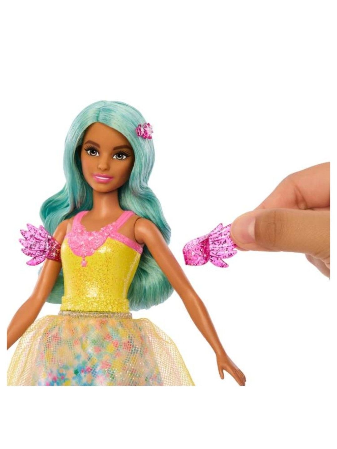 Barbie A Touch Of Magic Doll, Teresa with Fantasy Outfit, Pet & Accessories (No Color- Image 4)