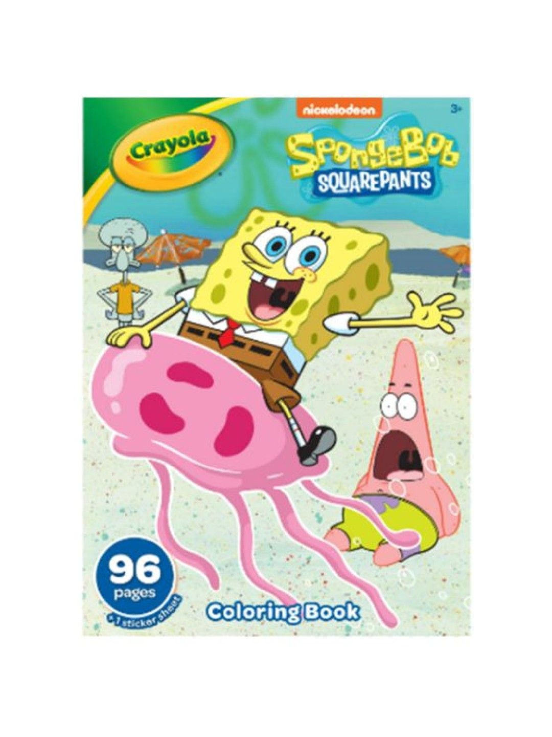 Crayola 96 Pages Coloring Book Spongebob edamama