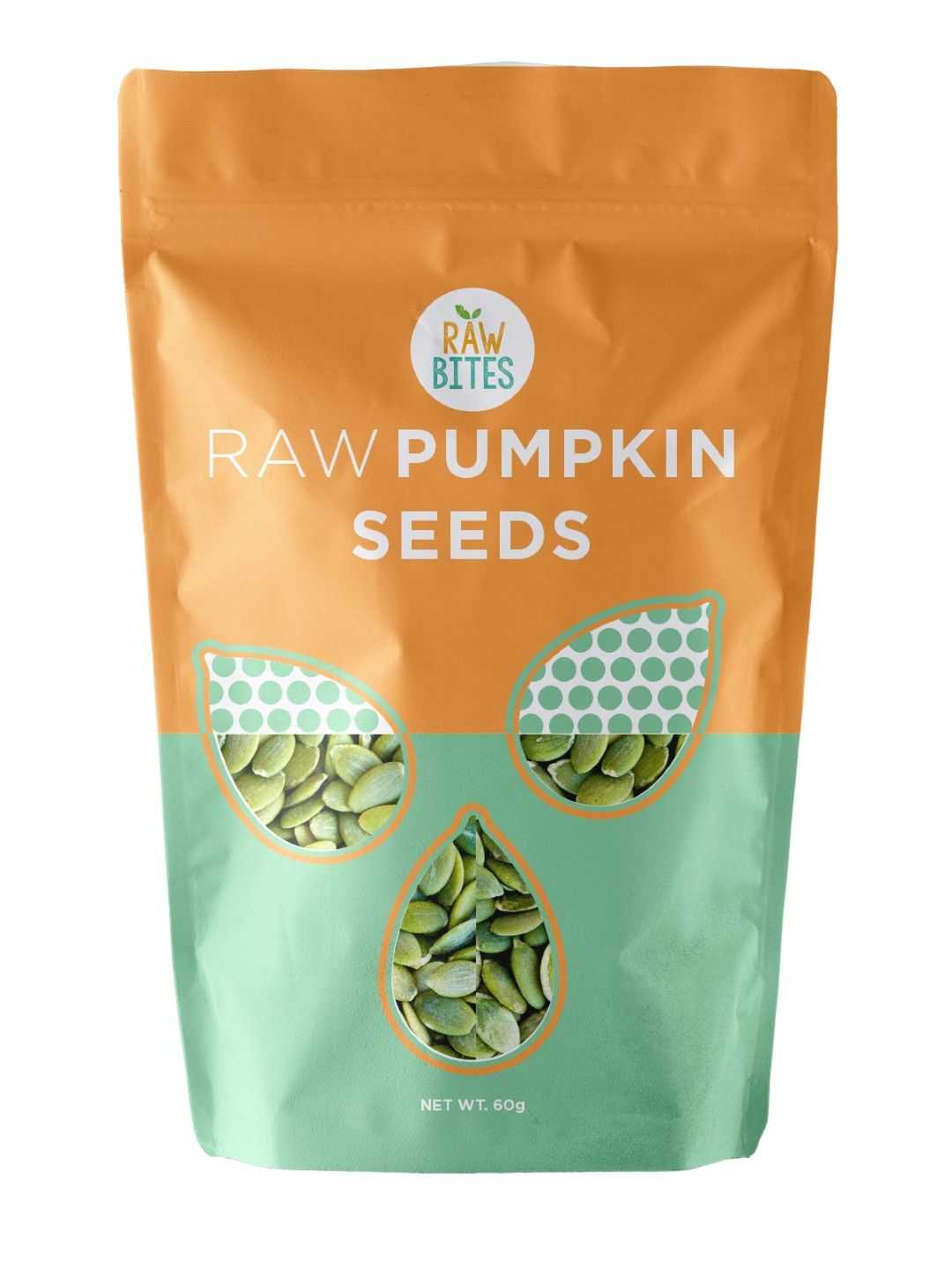 Raw Bites Pumpkin Seeds (60g) (No Color- Image 1)