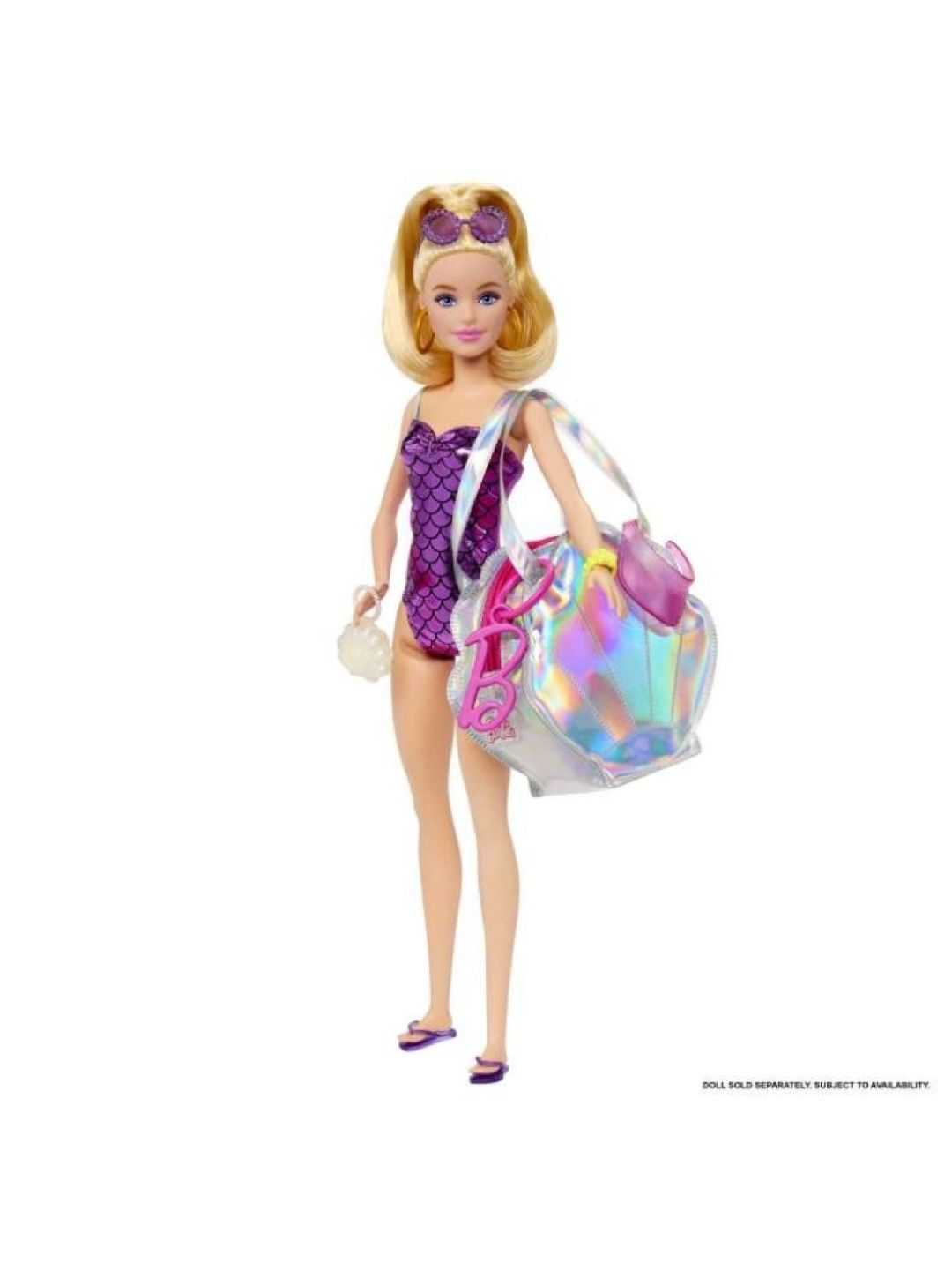 Barbie Clothes, Deluxe Bag with Swimsuit and Themed Accessories (No Color- Image 3)