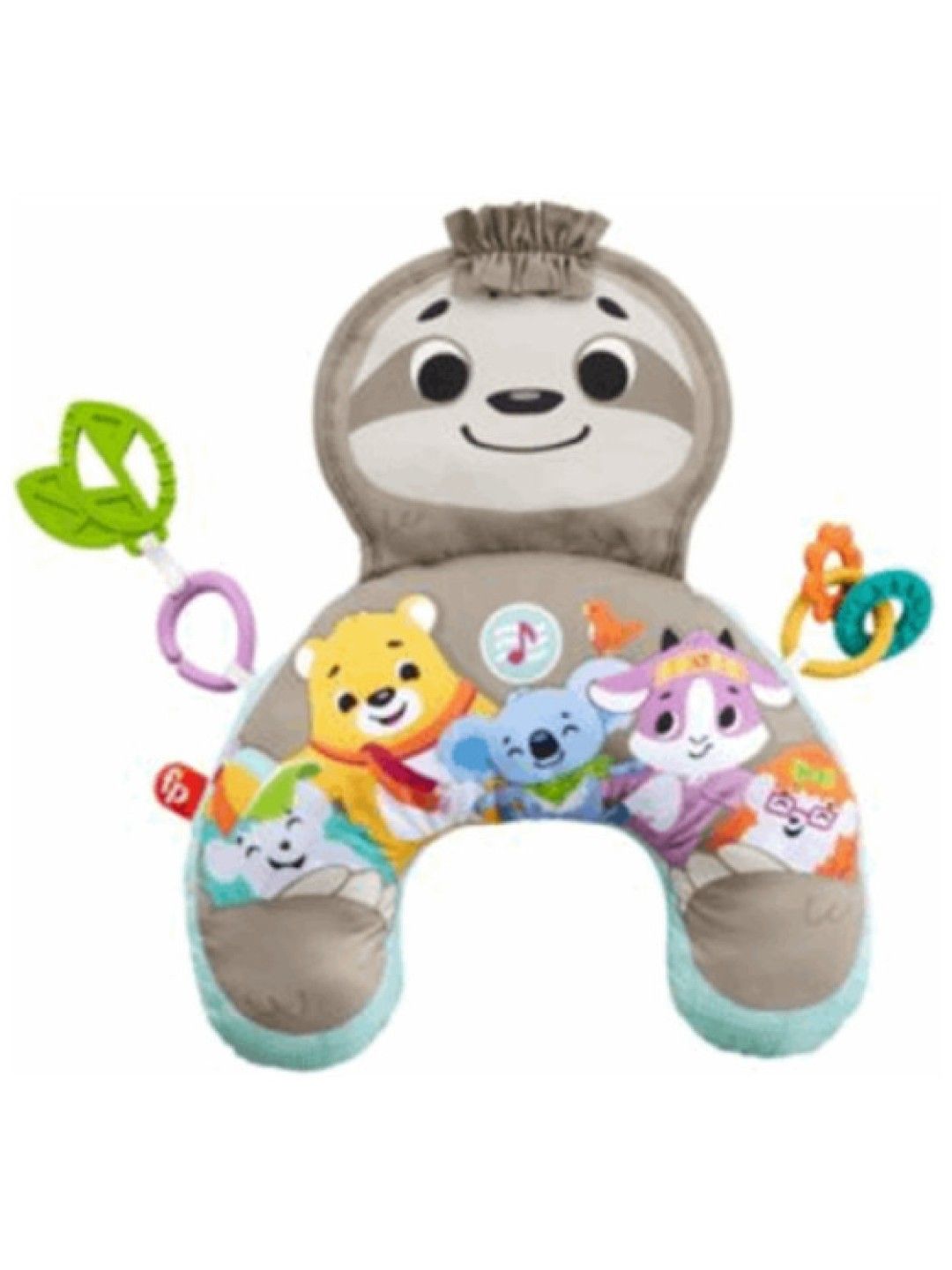 Fisher Price Tummy Time Vibe & Crinkle Wedge (No Color- Image 1)