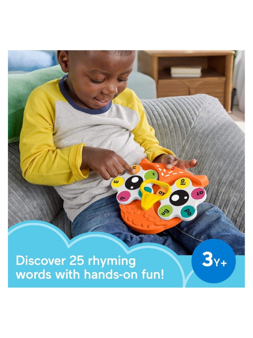 Fisher Price Spin and Rhyme Fidget Spinner (No Color- Image 4)