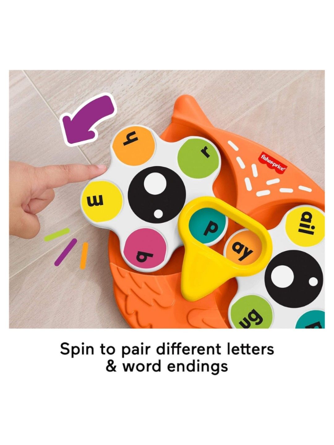 Fisher Price Spin and Rhyme Fidget Spinner (No Color- Image 3)