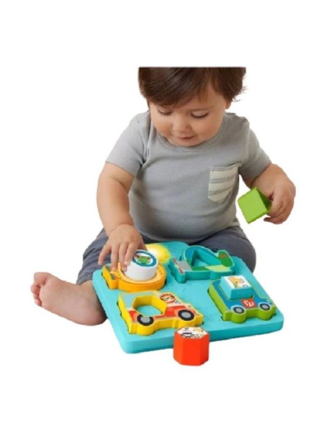 Fisher Price Shapes & Sounds Vehicle Puzzle (No Color- Image 4)