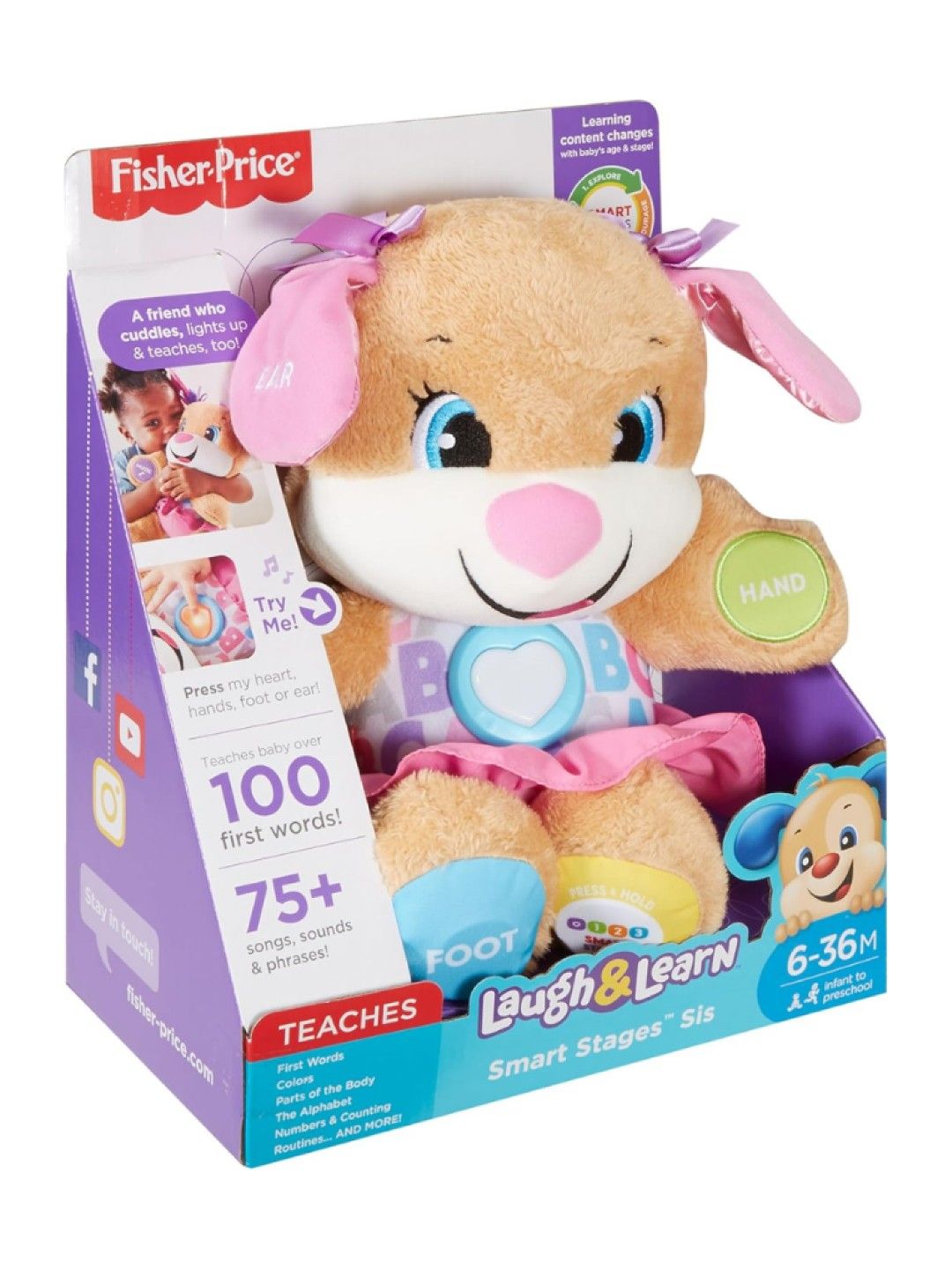 Fisher Price Laugh and learn Smart Stages Puppy Sis (No Color- Image 4)