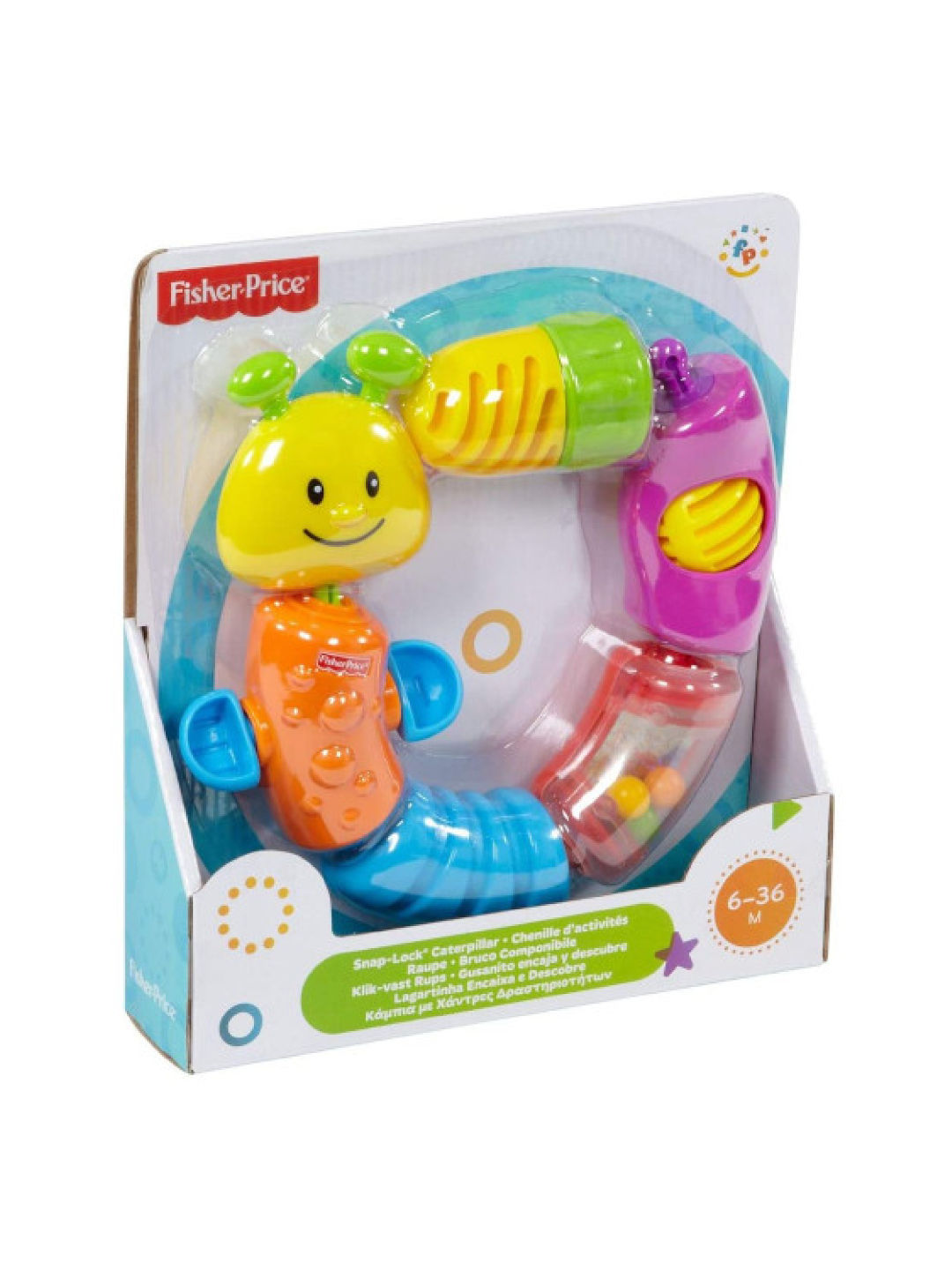 Fisher Price Snap Lock Caterpillar (No Color- Image 2)