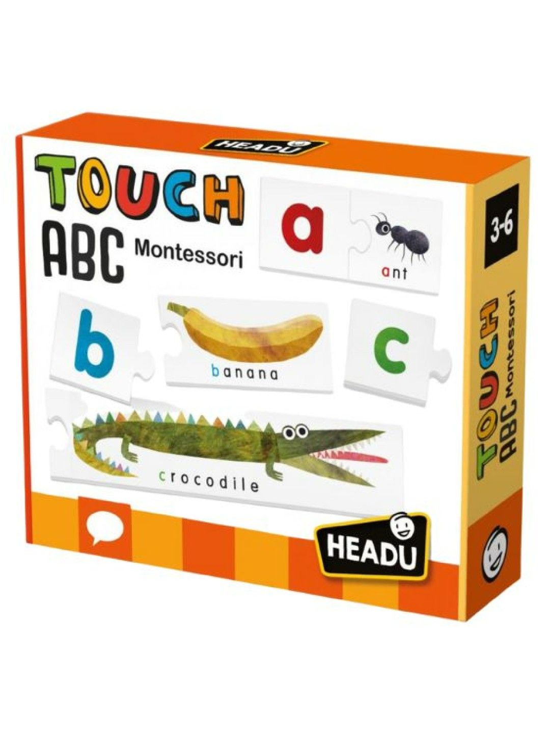 Headu Montessori Touch ABC (No Color- Image 1)