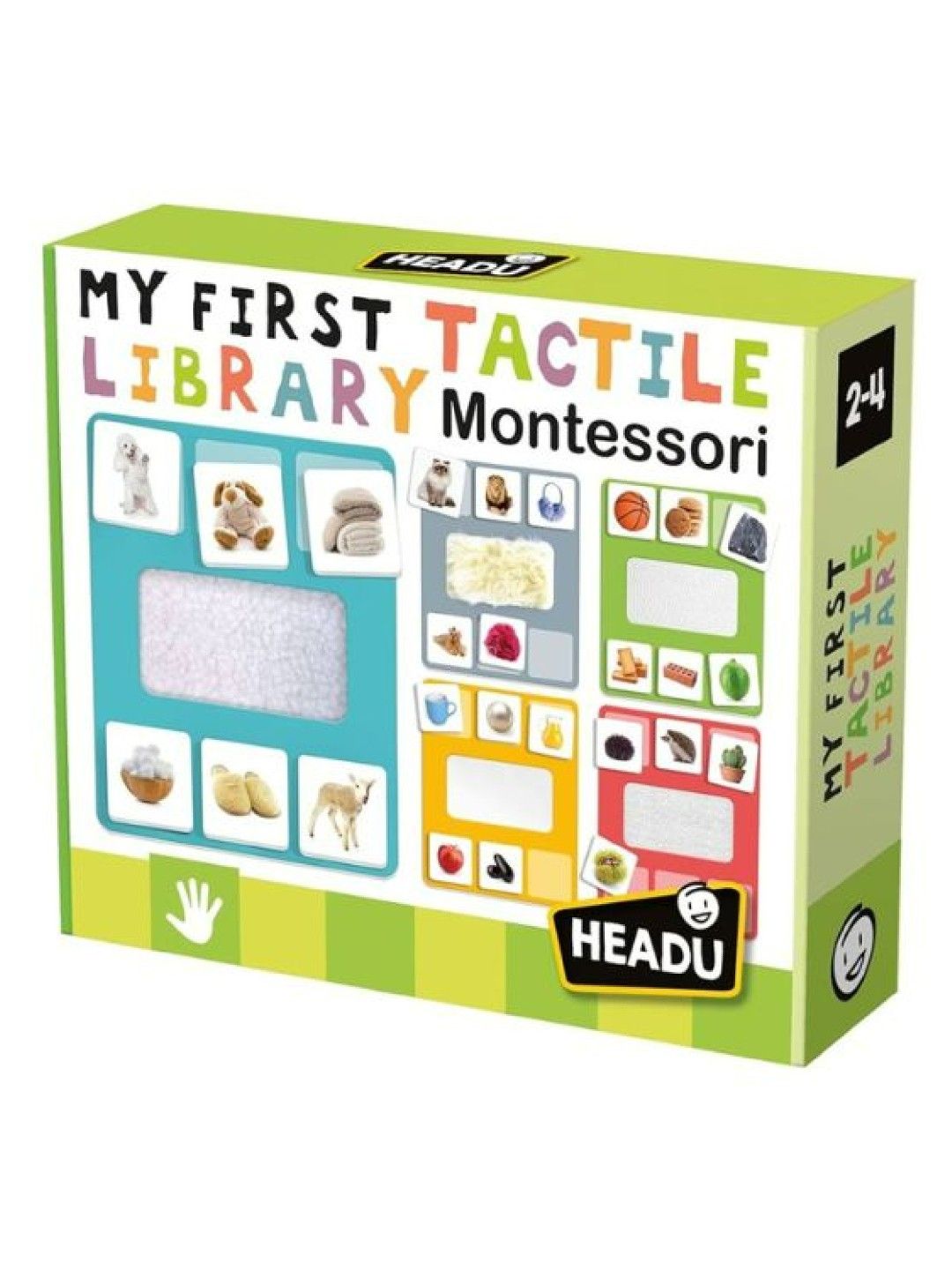 Headu Montessori My First Tactile Library