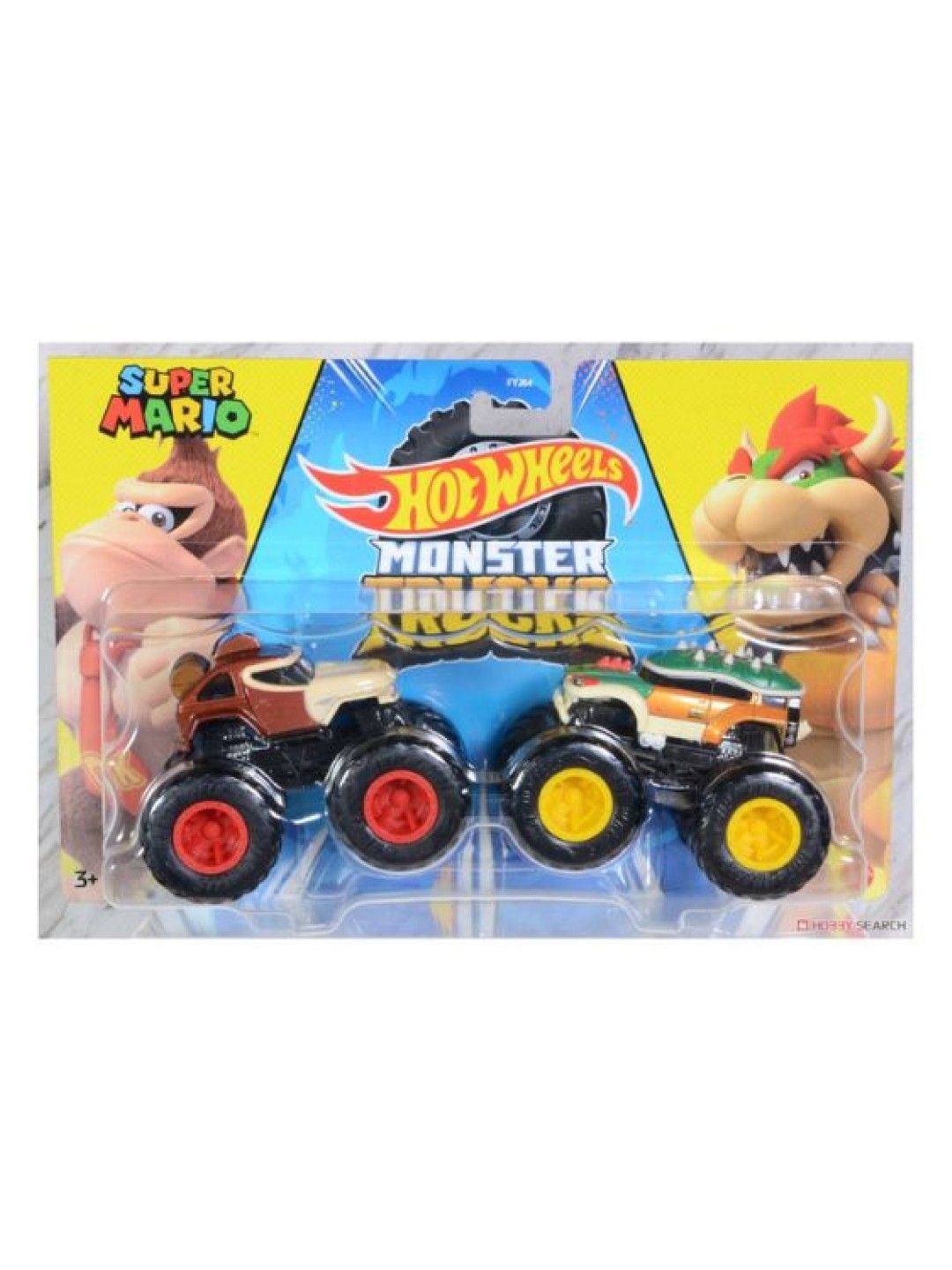 Hot Wheels Monster Trucks Demolition Doubles 1:64 Diecast - Nintendo Super Mario (No Color- Image 1)