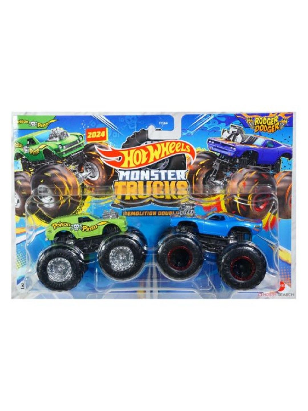 Hot Wheels Monster Trucks Demolition Doubles 1:64 Diecast - Muscle Men (No Color- Image 1)