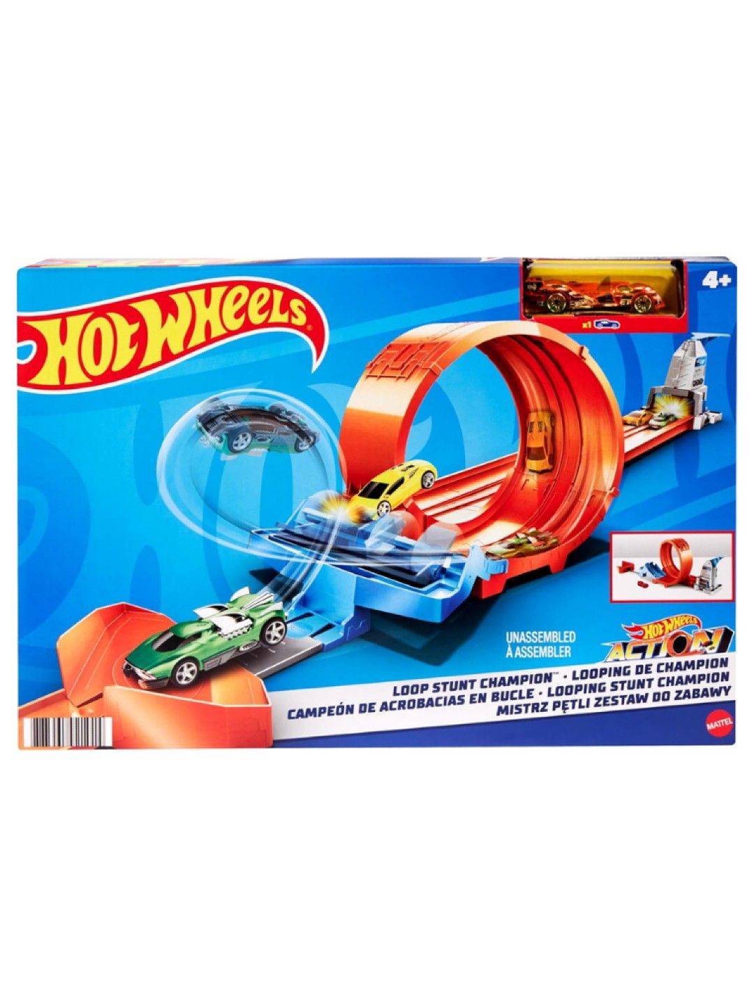 Hot Wheels Loop Stunt Champion Playset (No Color- Image 4)