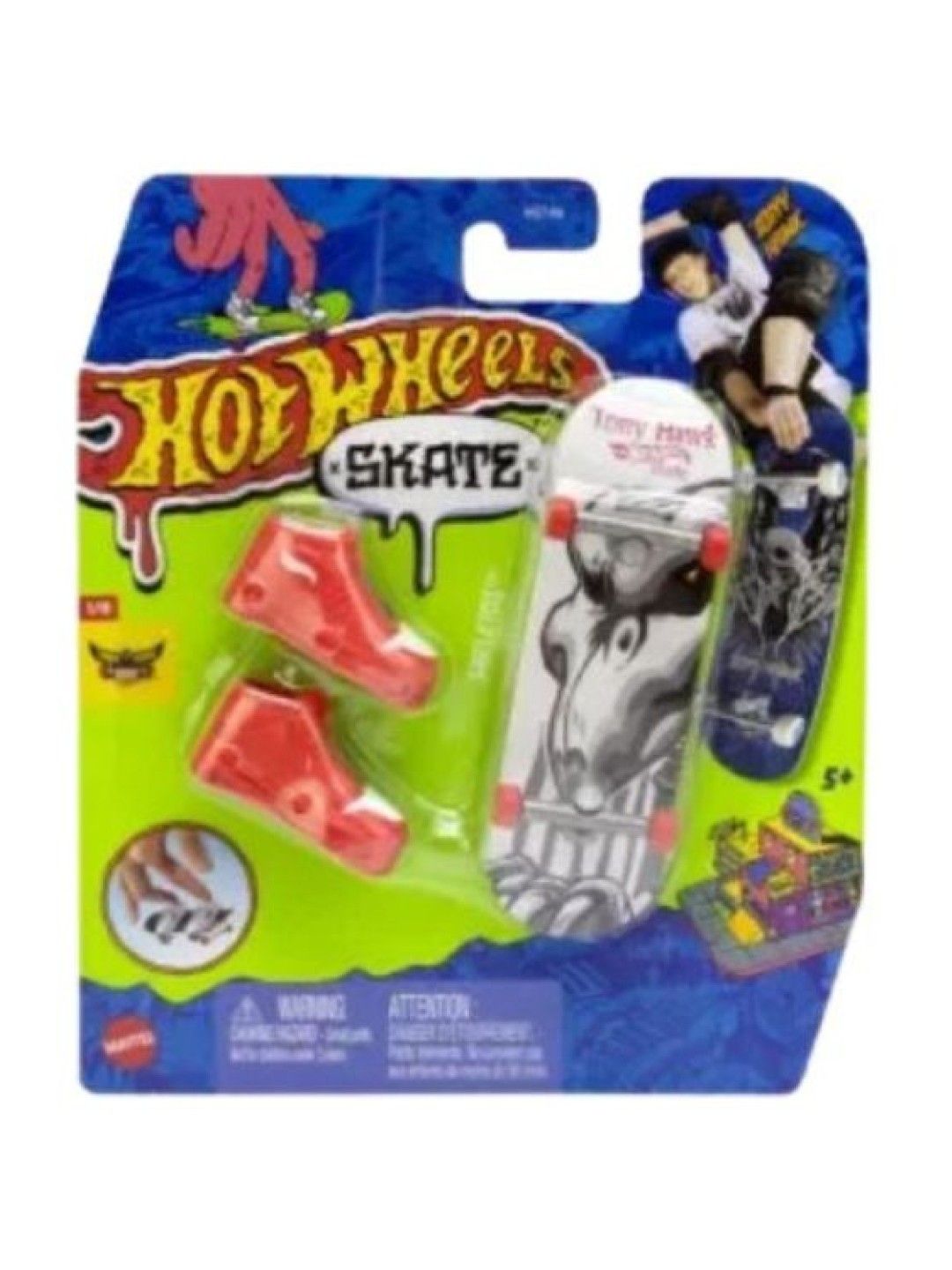 Hot Wheels Skate Fingers - Skeletos (No Color- Image 1)